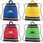 JH3373 Small Non-Woven Reflective Sports Pack With Custom Imprint